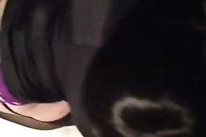 Thirsty honey enjoyed to engulf my friend's dick after getting her a-hole screwed