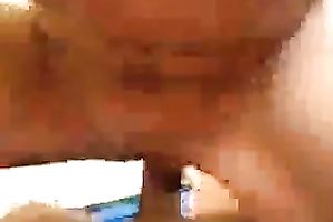 Horny German legal age teenager riding my rod in a cowgirl position