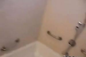 Petite Indian legal age teenager blows my white dong during the time that I film her