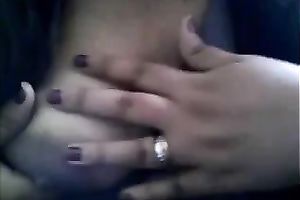 Very whorish sweetheart shows off her pantoons and muff