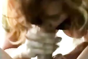 My large breasted girlfriend gives me one hell of a irrumation