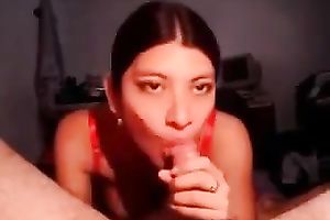 Beautiful exotic hottie drives me insane with a great irrumation in hawt POV