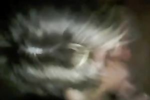 Light haired quite breasty slutwife of my ally was wanking his cock