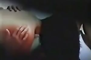 Just spying on a cute Asian college slutwife blowing her boyfriend