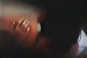 Just spying on a cute Asian college slutwife blowing her boyfriend