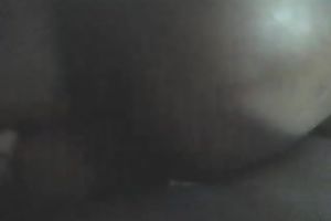 My concupiscent brunette hair playgirl receives her constricted chocolate hole fucked coarse