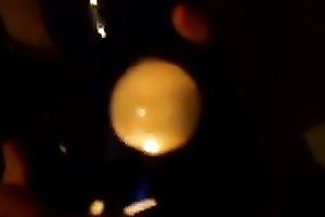 My experienced brunette hair sweetheart knows how to stroke my 10-Pounder