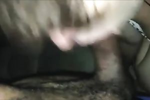 Dirty-minded plump white floozy worked on my beefy fat dark wang