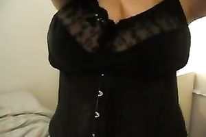 Love it when that babe puts my knob betwixt her big natural love melons