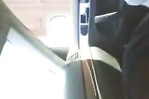 Natural non-professional Arab hooker provides my buddy with a BJ in his car