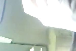 Natural non-professional Arab hooker provides my buddy with a BJ in his car