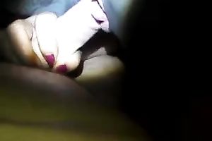 My buddy's biggest dick permeates his concupiscent wife's holes balls unfathomable