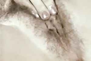 Busty honey got her slit finger drilled in front of the camera