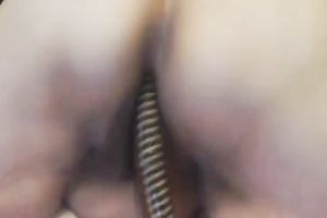 Super plump housewife with just heavy cellulitis gazoo was riding her lengthy sex-toy