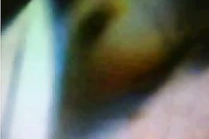 Skinny brunette hair student flashes her large firm boobs on livecam