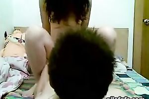 My yummy dark brown hottie enjoys my penis in her clam