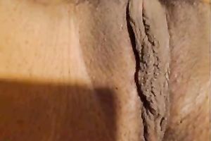 Dark skinned pleased smiling sexy web web camera hoe nude her hairless cookie