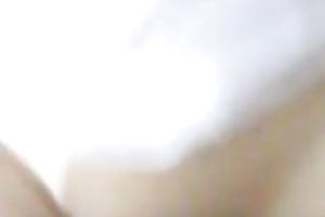 My hard boner schlong penetrates natural curly cum-hole of real doxy