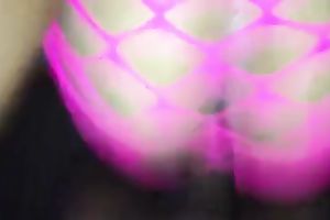 Fucking a glamorous brown booty in hot pink fishnet costume