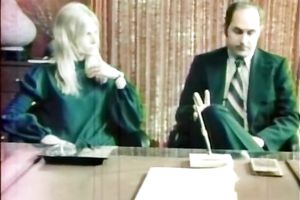 Adorable dark brown and blondie get their taut holes destructed