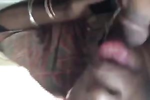 My wicked swarthy slutty wife knows how to worship my inflexible rod