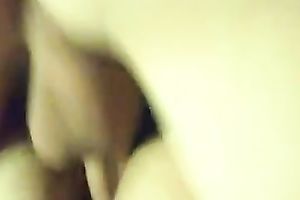 Missionary style fucking my ravishing curvy hotwife and giving her creampie