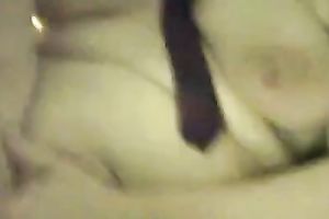 Missionary style fucking my ravishing curvy hotwife and giving her creampie