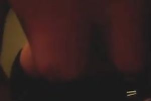 Awesome ramrod massage in the black bedroom with my sexually excited white women