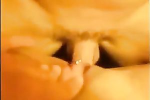 Brunette playgirl sucks my dong and lets me drill her pierced wet crack