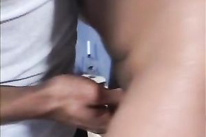 Shameless swarthy bitch with giant knockers gives sexy oral to her paramour