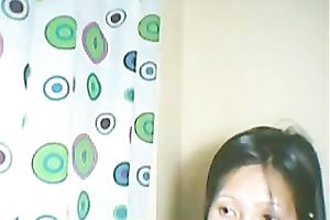 Appetizing Asian temptress shows me her charming cunt