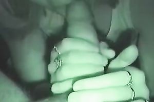 Beautiful and naughty college girlfriend blows me and swallows cum