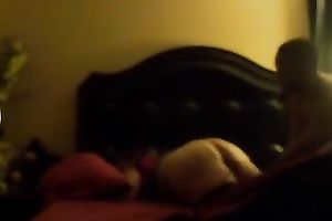 Tearing wife's snatch apart at night on camera untill morning