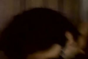 Thirsty older woman in sunglasses engulfing my dick balls unfathomable