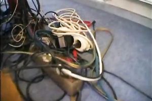 Hot mamma loves to fuck her crotch with metal marital-device