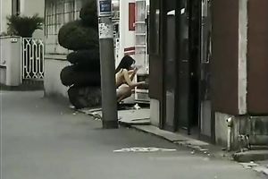 Japanese dark brown cutie receives quickly pickuped in the street