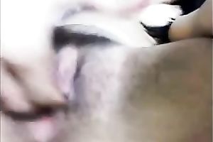 I love to finger fuck my constricted love tunnel in front of my cam