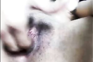 I love to finger fuck my constricted love tunnel in front of my cam