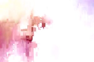 Awesome dark haired whore in dark stuff rides my ally like a pro