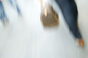 Following this bootyfull playgirl in a single minded persuit