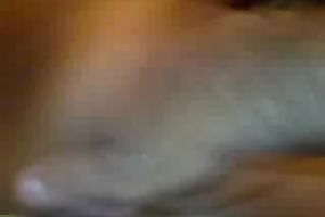 Kinky non-professional Indian wife undressed her muff and unattractive saggy large bra buddies