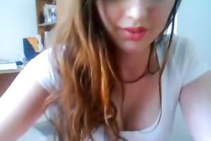 Brunette dilettante girlie flashes her admirable tight meatballs and sexy wazoo