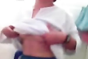 Cute exotic babe fingering her punani in arousing non-professional movie scene