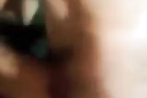 Sizzling pale skinned gal riding hard shaft in a cowgirl position