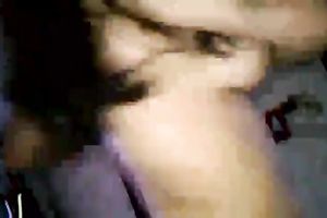 Fabulous dark brown college girlfriend walking nude on webcam