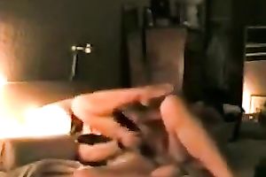 Fucking my honey in her gazoo during the time that this babe pokes her muff with sex toy