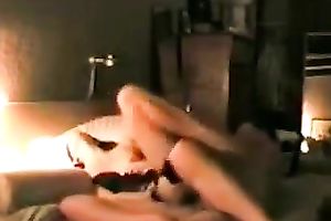 Fucking my honey in her gazoo during the time that this babe pokes her muff with sex toy