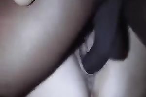 Black dude bonks my juicy fanny in missionary position