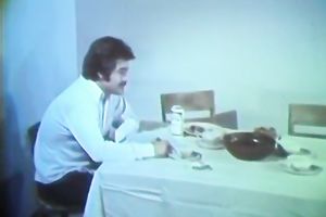 Cute golden-haired playgirl having vehement lesbo sex in thrilling retro porn