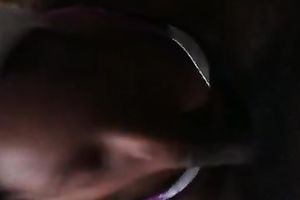 My wondrous dark black cock sluts blows my dick and receives nailed